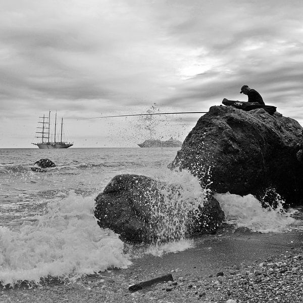 La liberté du pêcheur par Silva Wischeropp