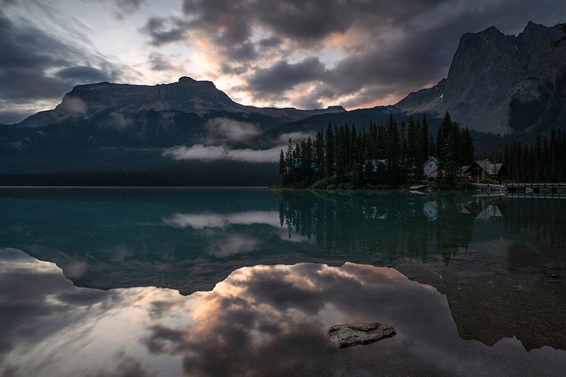 Lac Emeraude, Parc national Yoho, Colombie britannique, Canada par Alexander Ludwig