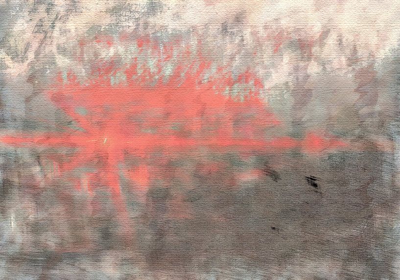 Scandinavia Abstract Sunrise IV by Mad Dog Art