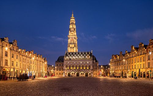 Avond in Arras, Frankrijk