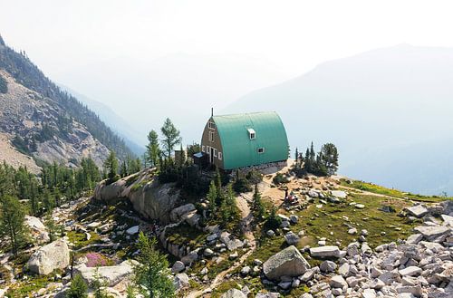 Bergsteigerhütte tief in den Bugaboo's