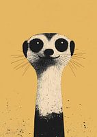 Meerkat look - Een glimlach voor de dag