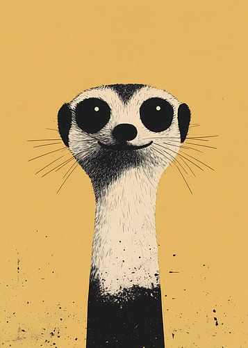 Regard de suricate - Un sourire pour la journée