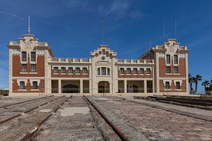 Hafengebäude mit Slipanlage in Valencia