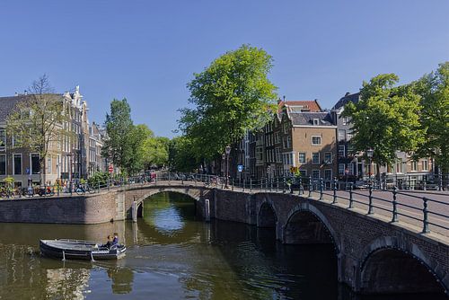 Brugen Keizersgracht en Reguliersgracht Amsterdam