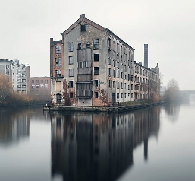 Lagerhaus von fernlichtsicht