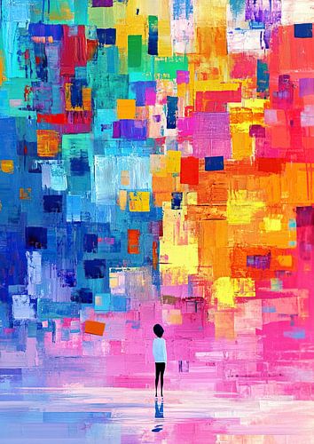 Buntes Mädchen | Buntes Mädchen