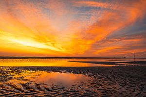 Sonnenuntergang in Sankt Peter-Ording