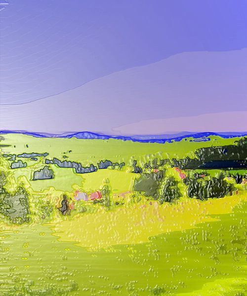 Steina Wiesen [Original 60 cm x 50 cm] by Anna Kasten