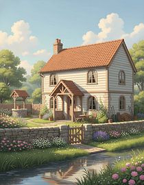 Een stil zomerhuisje van Regan Frederick