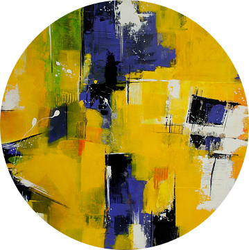 zonnig geel van Claudia Neubauer