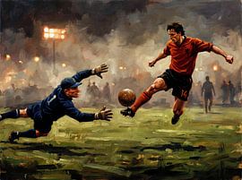 Fußballspiel Niederlande gegen USA