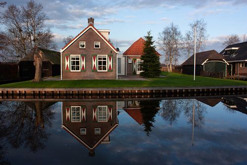 Reflet dans l'eau sur Leo Keijzer