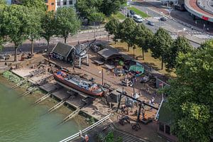 Chantier naval Koningspoort à Rotterdam sur MS Fotografie | Marc van der Stelt