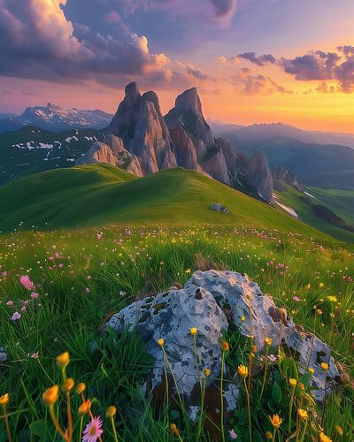Summit splendour in the Dolomites