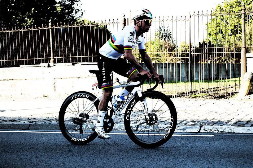 Remco Evenepoel 2022 world champion Fresco by FreddyFinn