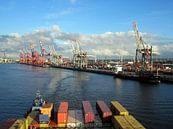 Rotterdam Hafen von Renate Knapp Miniaturansicht
