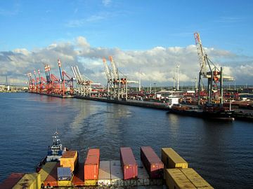 Rotterdam Hafen von Renate Knapp