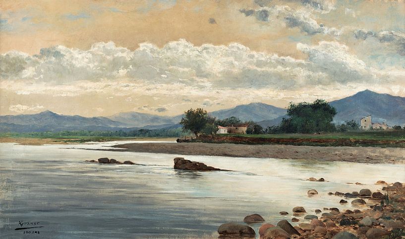 Antonio Graner Vinuelas,The boat by finemasterpiece