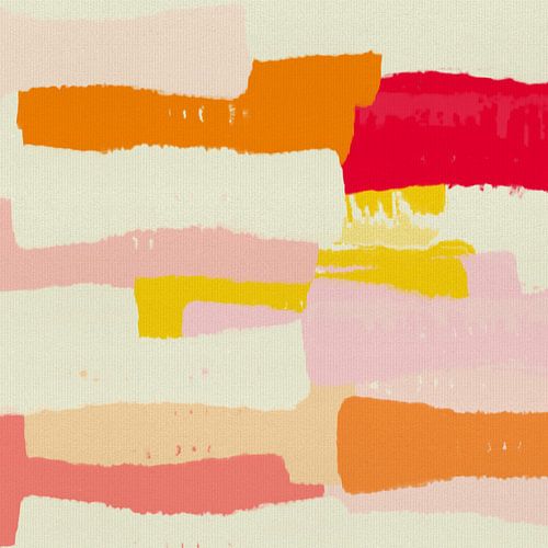 Des formes abstraites aux couleurs vives et éclatantes
