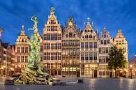 Grote Markt in Antwerpen van Michael Abid thumbnail