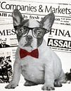 Wall street dog, 2015, (screen printing) van Anne Storno thumbnail