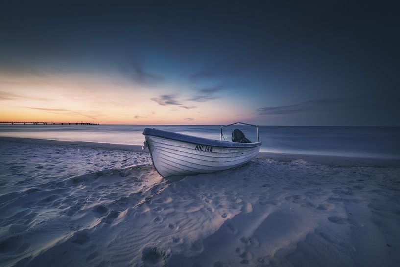 Cutter on the beach by Skyze Photography by André Stein