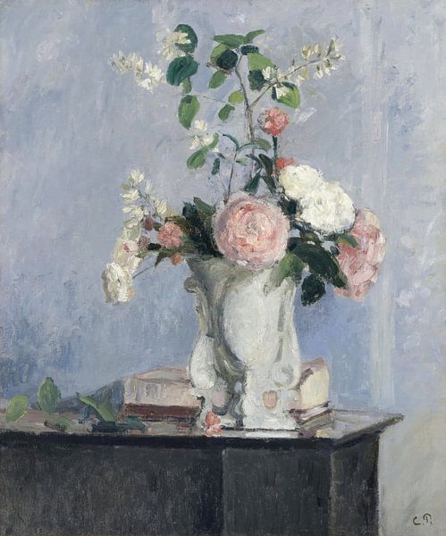 Bouquet of Flowers, Camille Pissarro by Masterful Masters