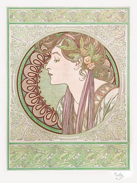 Alfons Mucha - Laurier