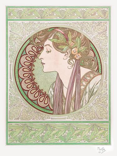 Alfons Mucha - Laurel