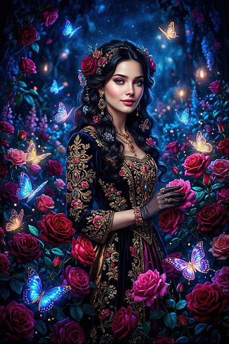Kaiserin der mondbeschienenen Rosen
