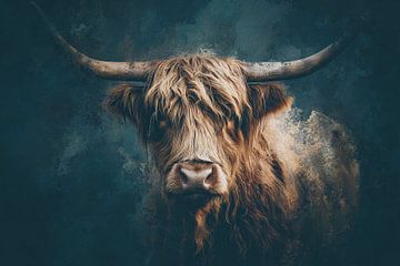 Highland Art Strength and Tranquillity auf einen Blick von Eva Lee