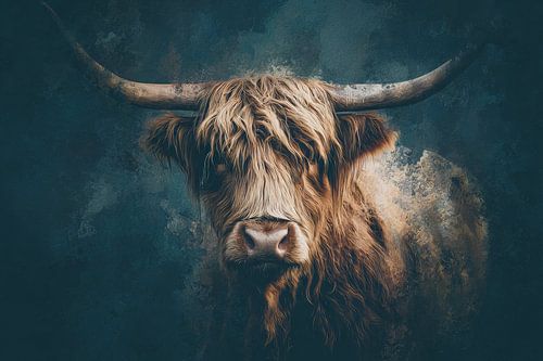 Highland Art Strength and Tranquillity auf einen Blick von Eva Lee