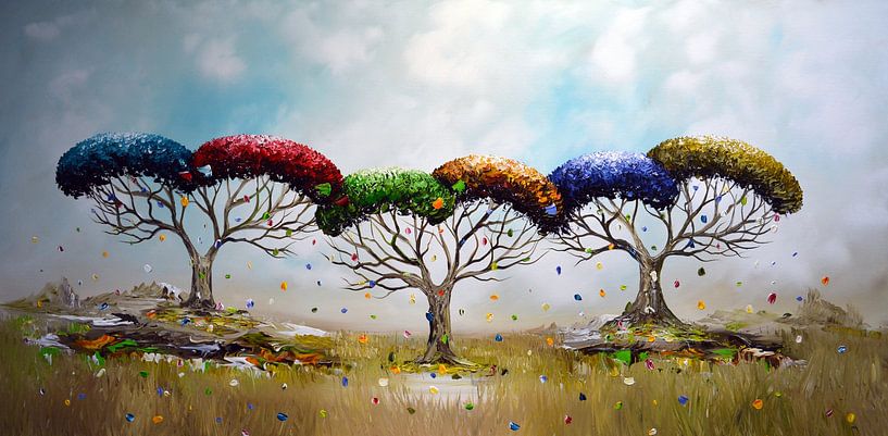 Dream Tree by Gena Theheartofart