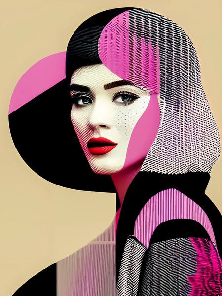 Kyra, digital painting by Mariëlle Knops, Digital Art