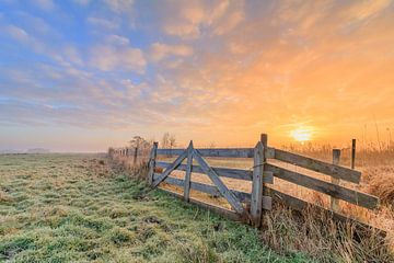 Dutch Landscape/Sunrise by Lisa Antoinette Photography