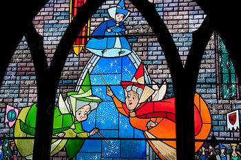 Disneyland Parijs. Kasteel van Doornroosje