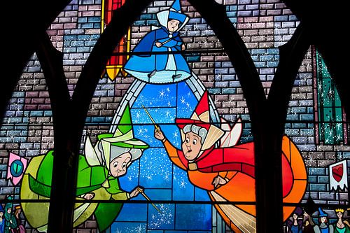 Disneyland Paris. Château de la Belle au bois dormant sur Wilna Thomas