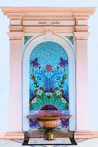 Source Cachat,    de bron van Evian        Frankrijk