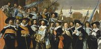 Officers and Sergeants of the St George Civic Guard, Frans Hals by Masterful Masters thumbnail