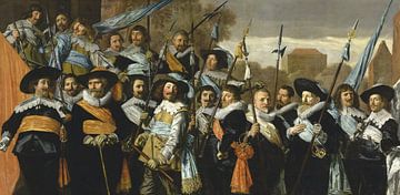 Officers and Sergeants of the St George Civic Guard, Frans Hals