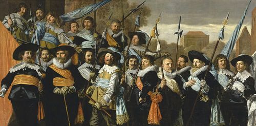 Officieren en sergeanten van de St George Civic Guard, Frans Hals....