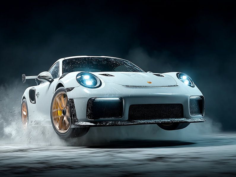 Porsche 911 GT2 Modell 2024 von PixelPrestige