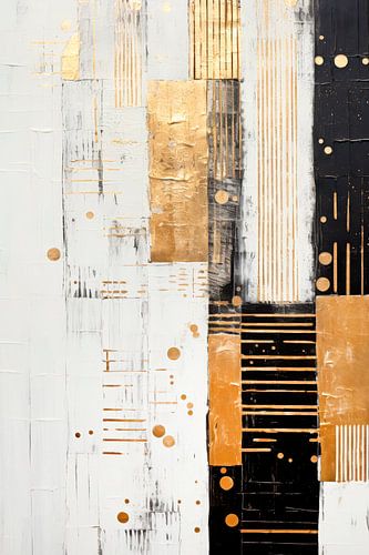 ABSTRACT KUNST Metropolitaanse gloed