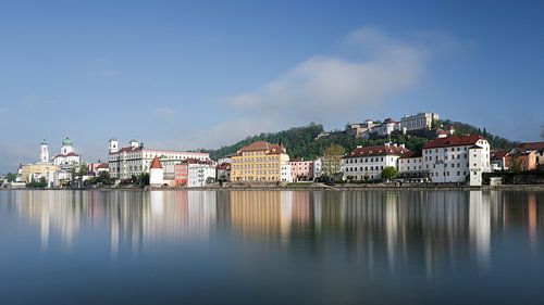 Passau as if on clouds by Berthold Ambros