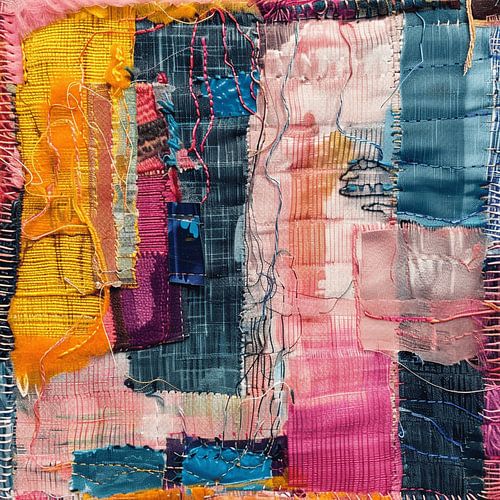 Abstracte textielkunst