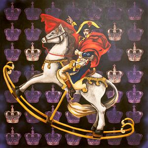 Napoléon &amp ; (bosse) cheval Marengo