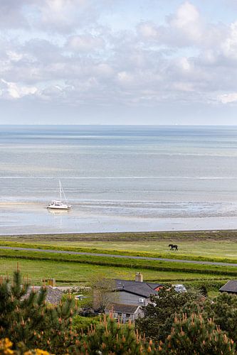 Uitzicht op Vlieland