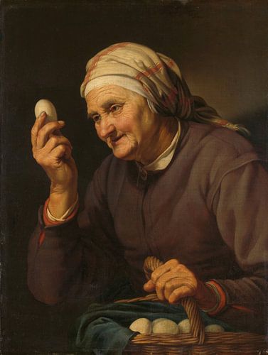 De eierenkoopvrouw, Hendrick Bloemaert