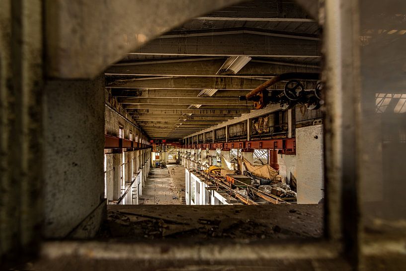 Lost Place Machine Factory by Johnny Flash